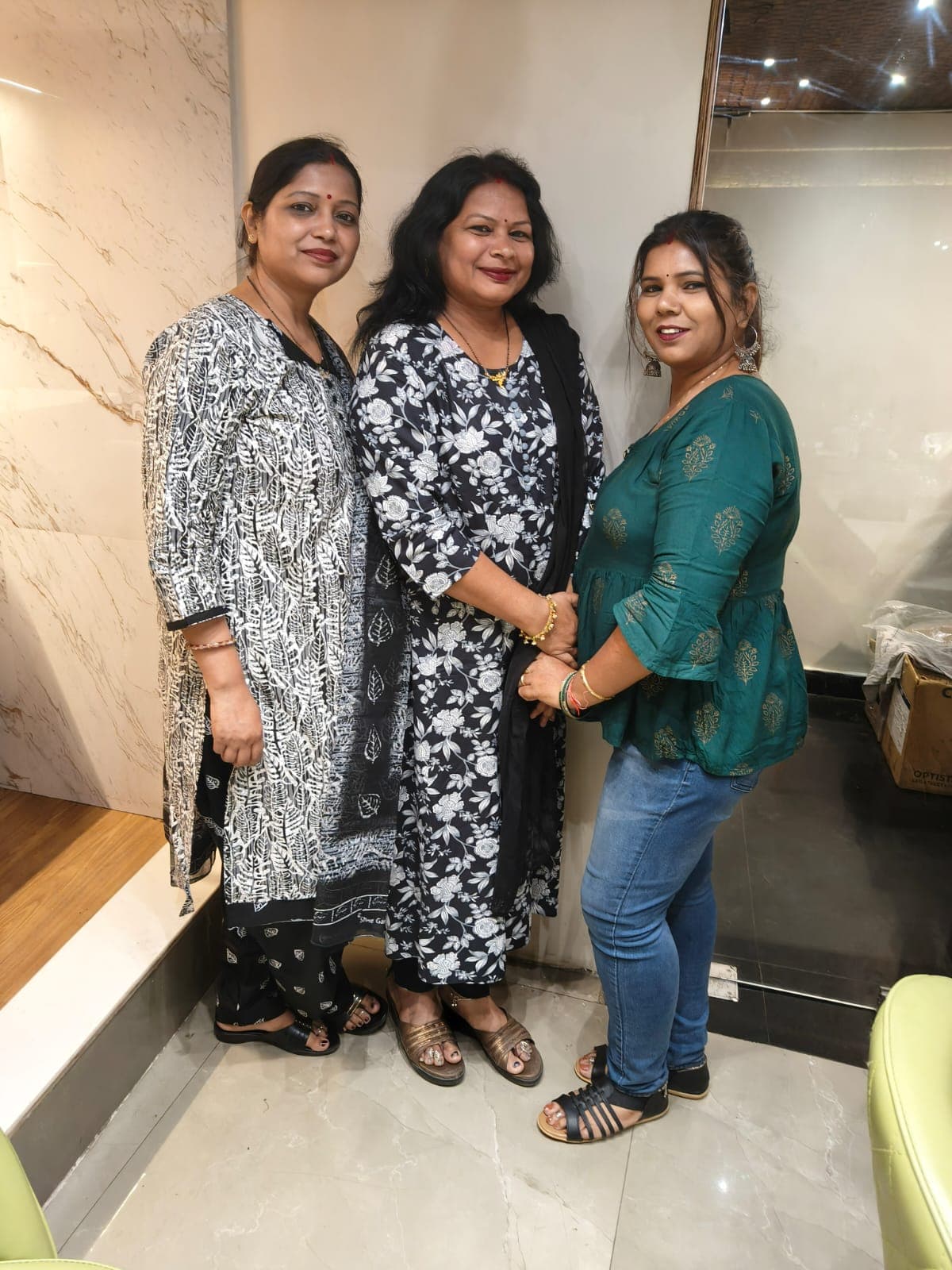 Sony sharing a moment with friends