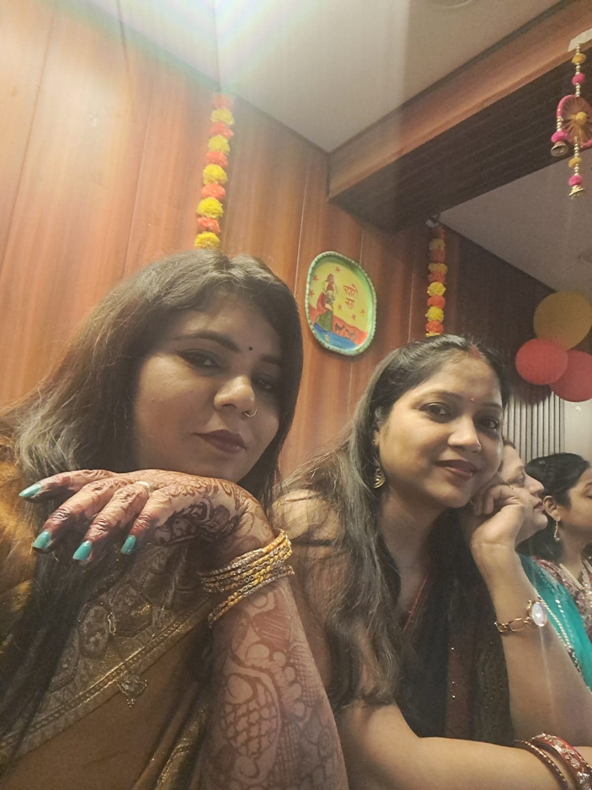 Sony celebrating with a dear friend